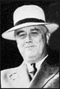 History of Straw hats and Felt hats  - Franklin Roosevelt